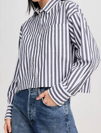 Daze - Academy Cropped Button Down Shirt