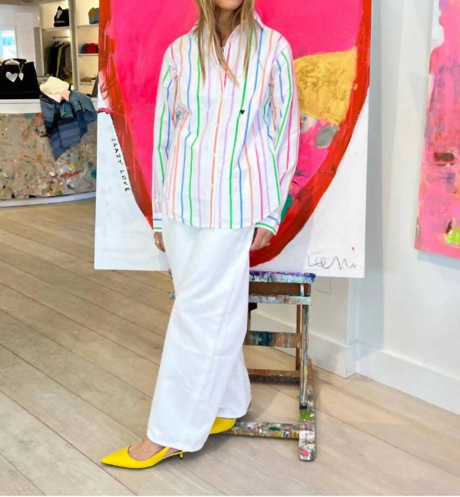 Kerri Rosenthal - Mia Stripe Shirt