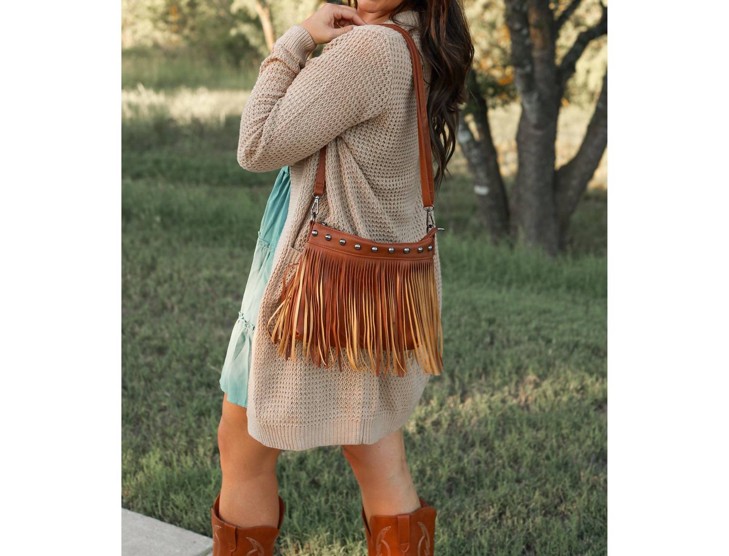 Julia Rose - Women's Nora Fringe Bag