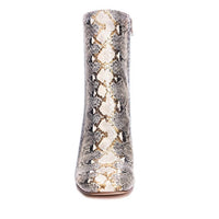 Chinese Laundry - Women's Mid Calf Snake Print Boots
