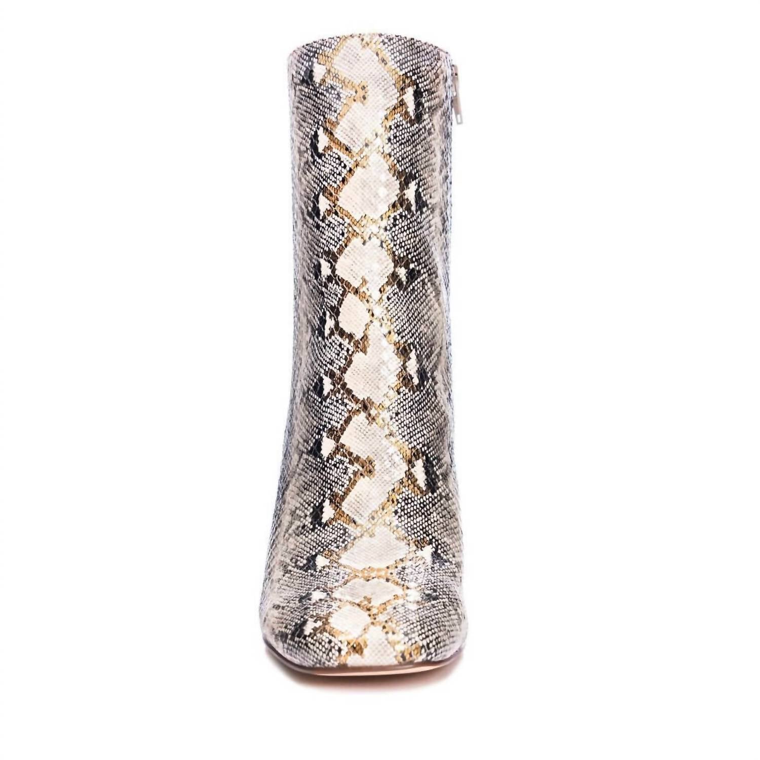 Chinese Laundry - Women's Mid Calf Snake Print Boots