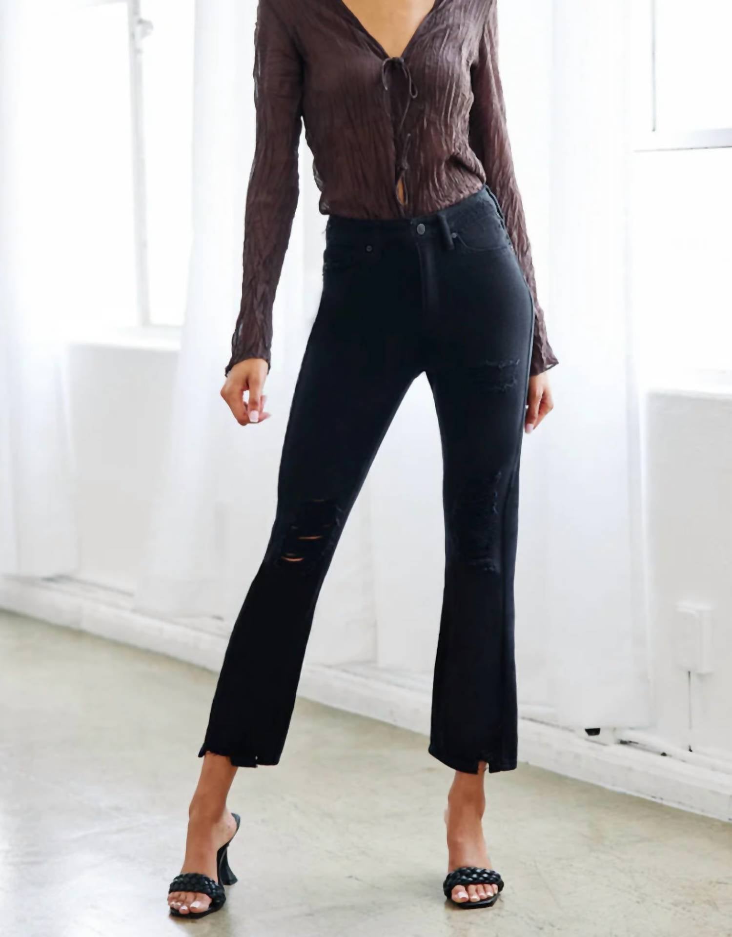 Kancan - Haven High Rise Slim Straight Jeans
