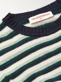 Orlebar Brown - Lorca Striped Alpaca Sweater