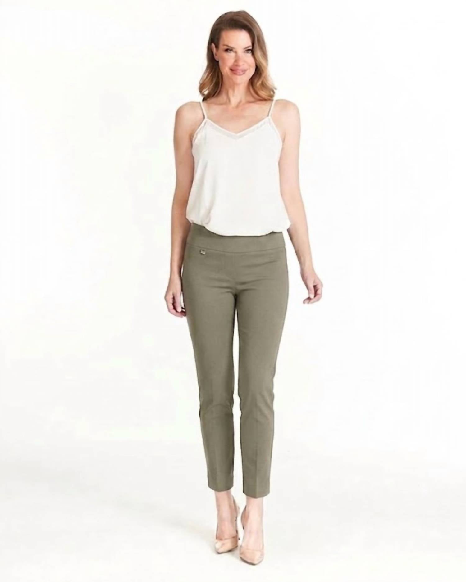 Slimsation By Multiples - Close To Me Pull On Pants