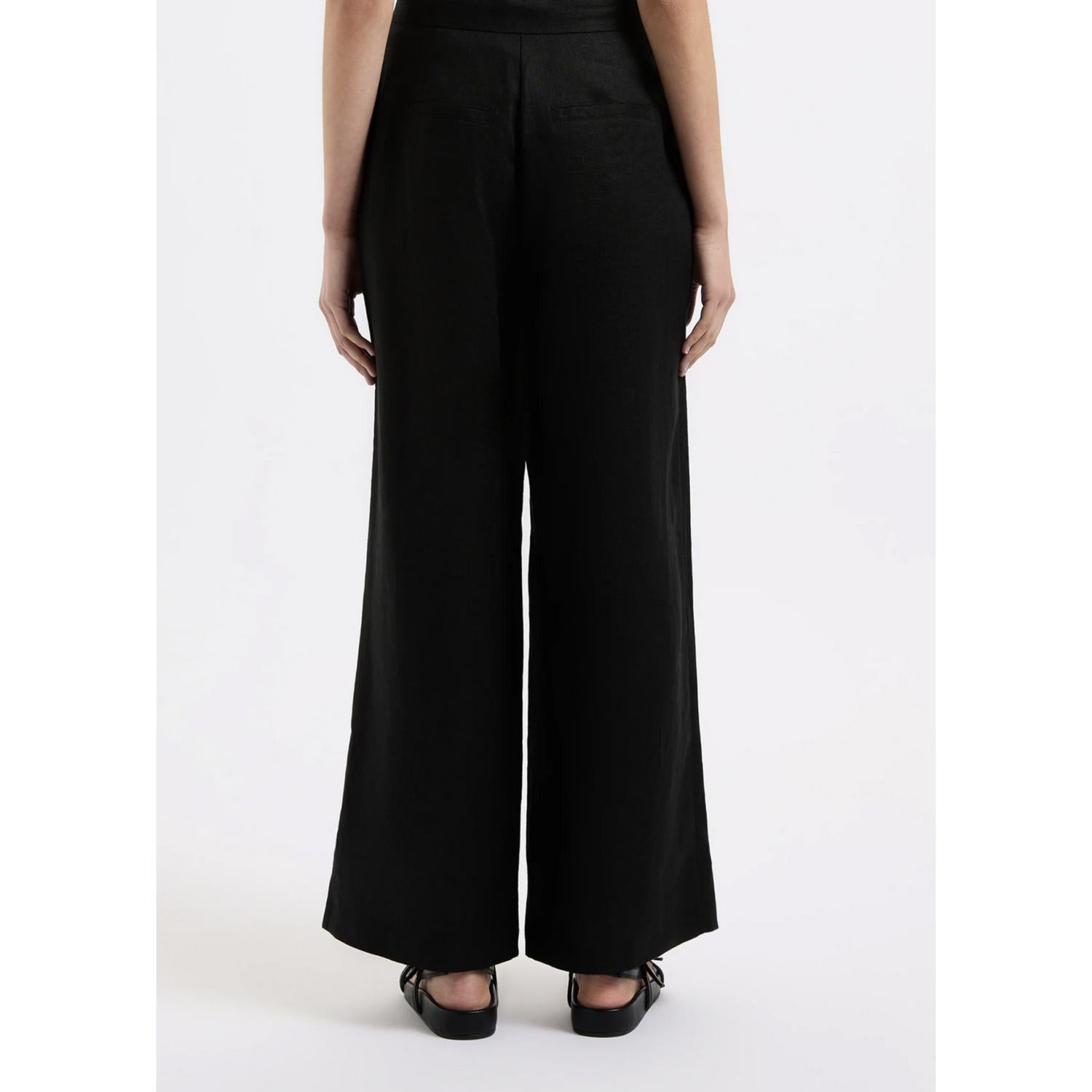 Nude Lucy - Thilda Linen Wide Leg Pants