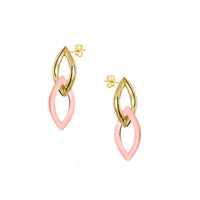 Adriana Pappas - Women's Enamel Link Earrings