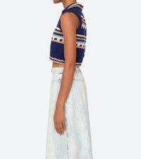 Sea - Sutton Crochet Vest