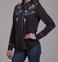 Roper - Women's Spandex Twill Retro Shirt