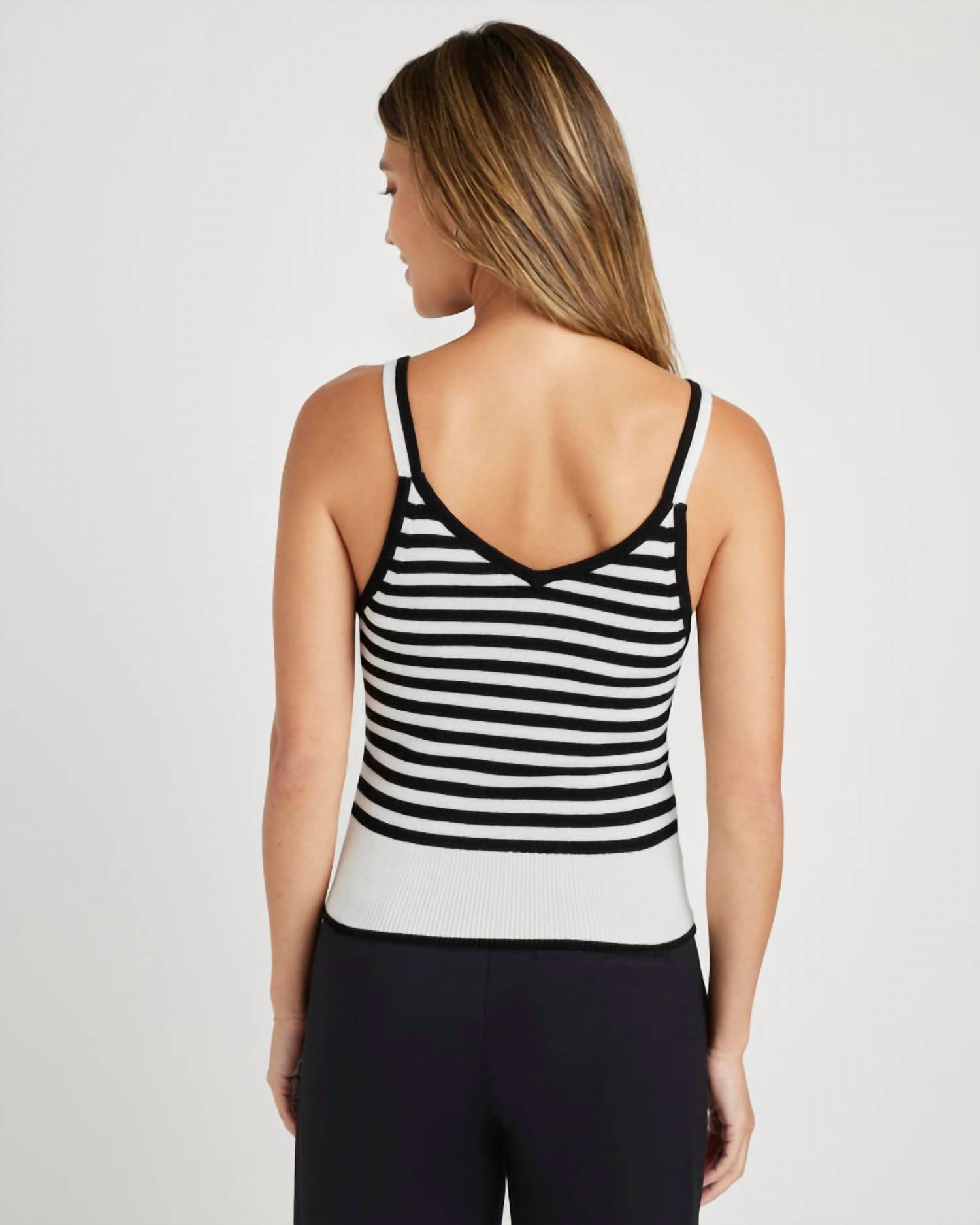 Splendid - Santina Stripe Sweater Tank