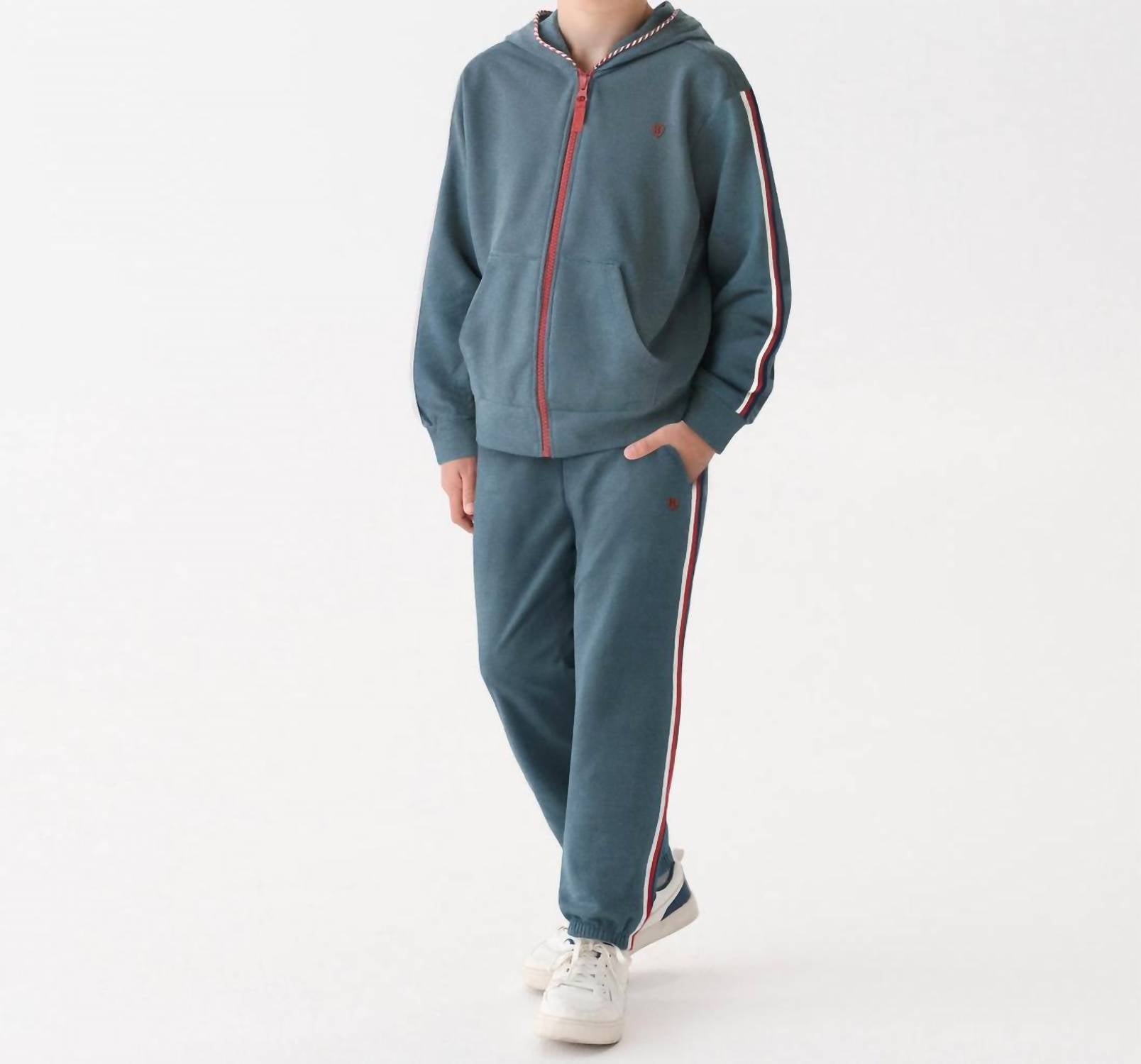 Hatley - Exposed Zip Hoodie