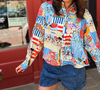 Frnch - Cafe Chic Long Sleeve Top