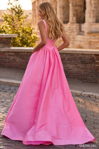 Sherri Hill - A-line Gown With Corset Bodice
