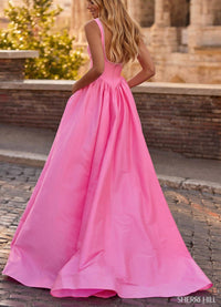 Sherri Hill - A-line Gown With Corset Bodice