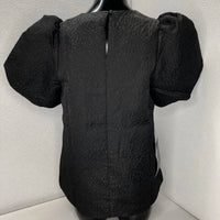 Pomander Place - Women’s Lyla Jacquard Puff Sleeve Blouse