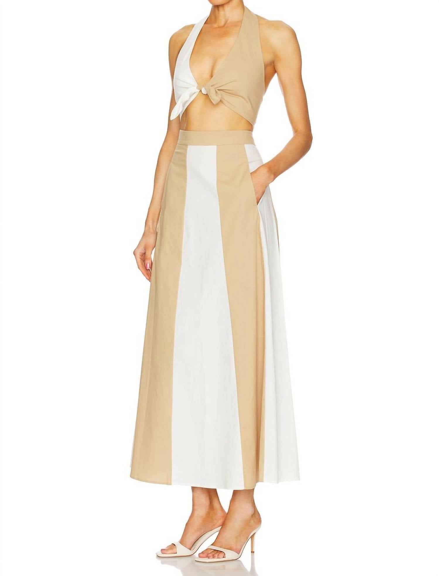 Adriana Degreas - Giardino High-waist Maxi Skirt