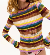 Carolina K - Mila Crochet Long Sleeve Top