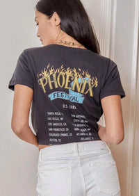 Prince Peter - Phoenix Festival Tour Crop Tee