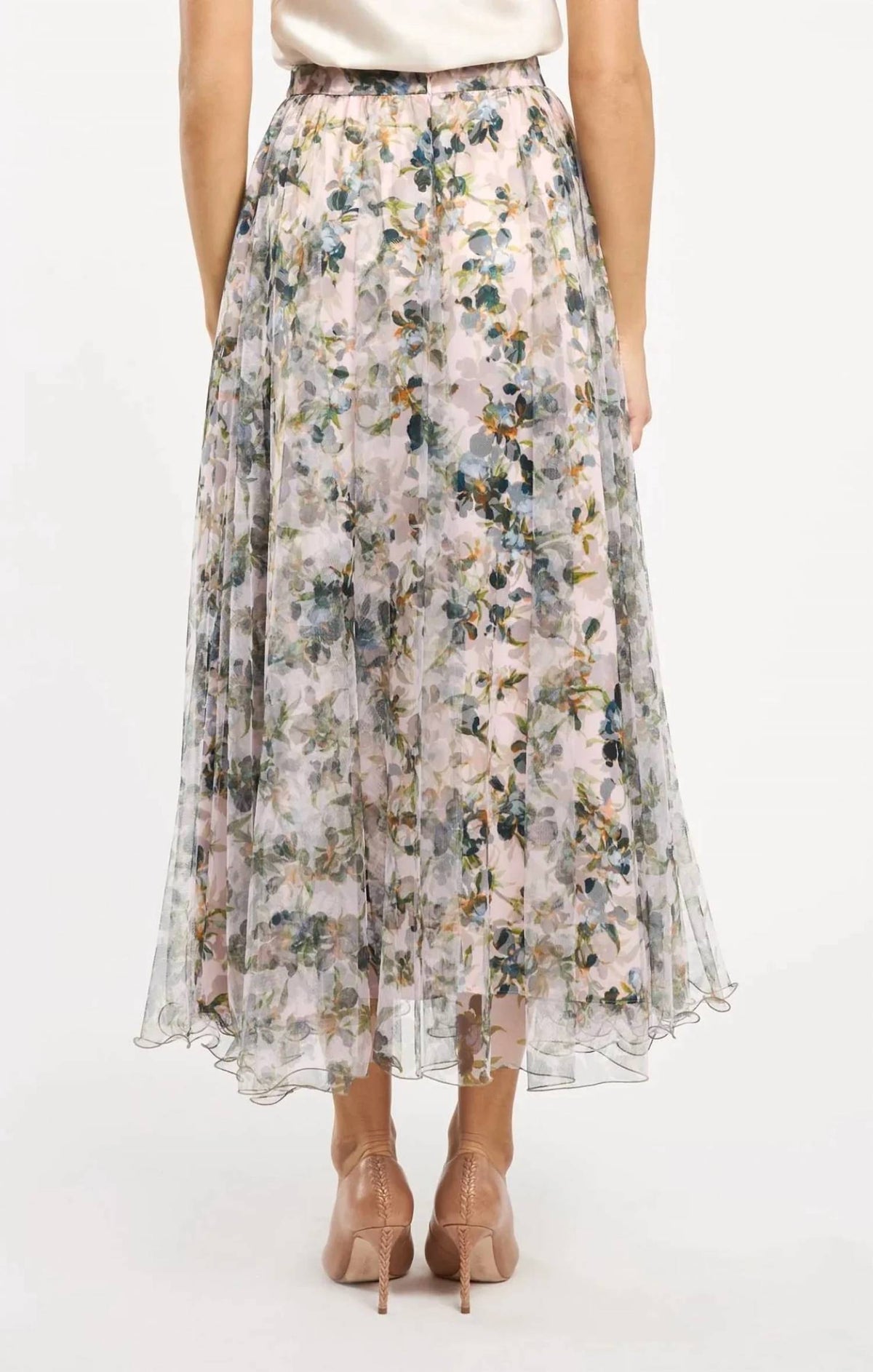 Cinq A Sept - Trailing Iris Sofia Skirt