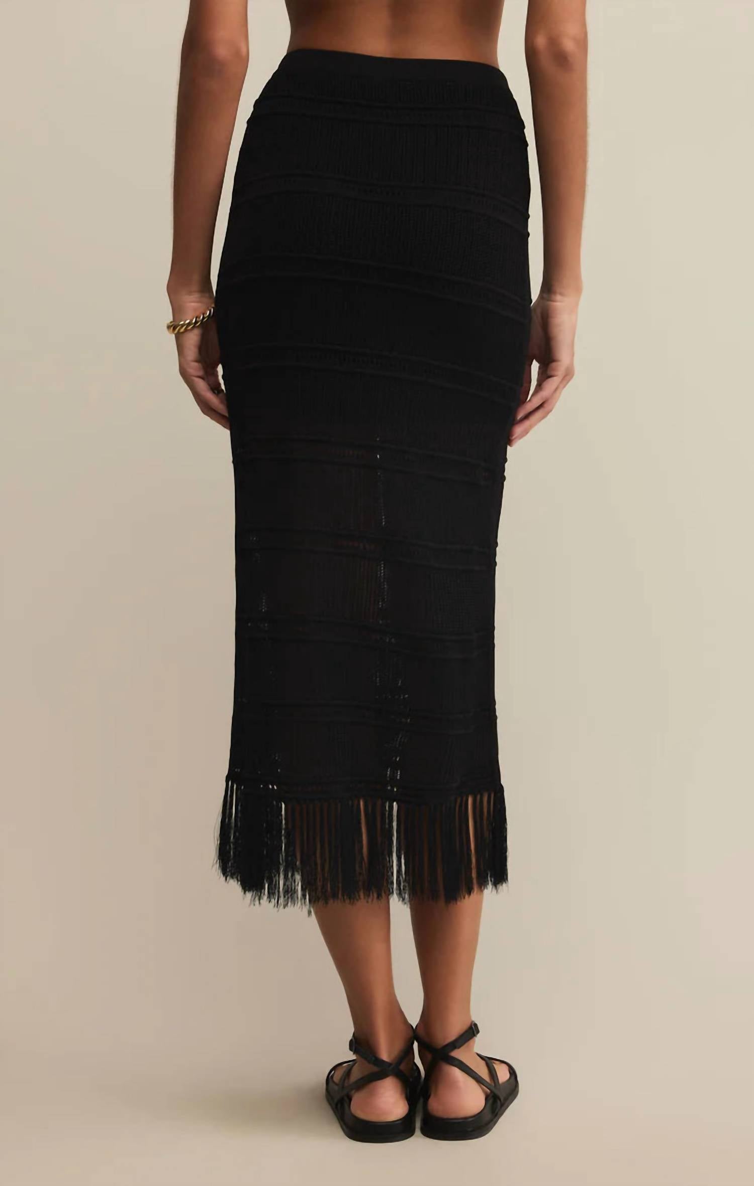 Z Supply - Flynn Crochet Midi Skirt