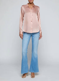 L'Agence - Tyler Silk Blouse