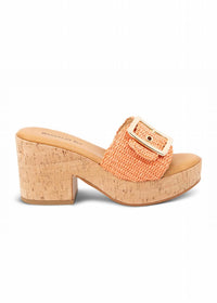 Chocolat Blu - Women's Gani Raffia Sandals