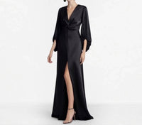 Sachin & Babi - Jenny Satin Crepe Gown Formal Evening Dress