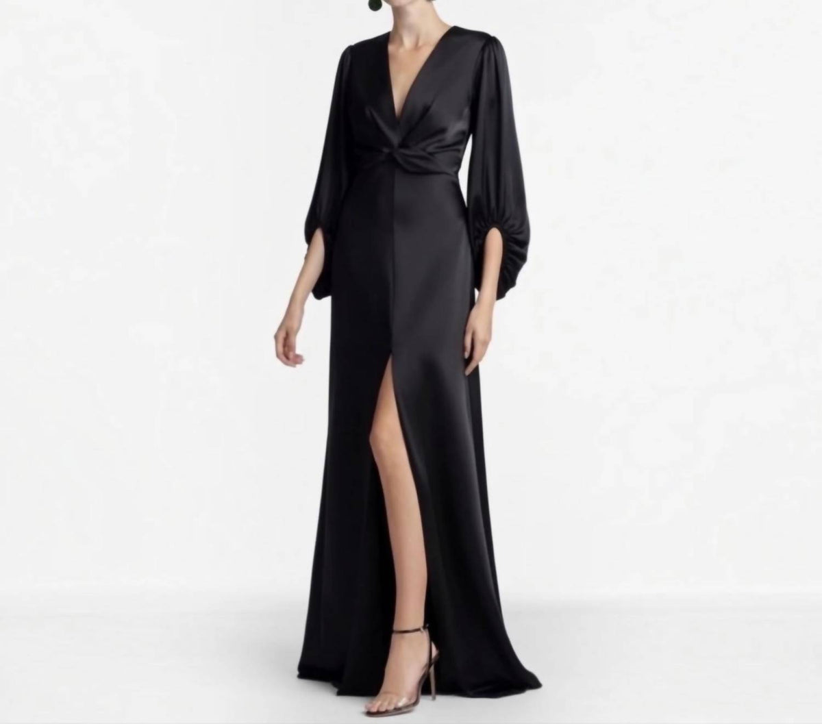 Sachin & Babi - Jenny Satin Crepe Gown Formal Evening Dress