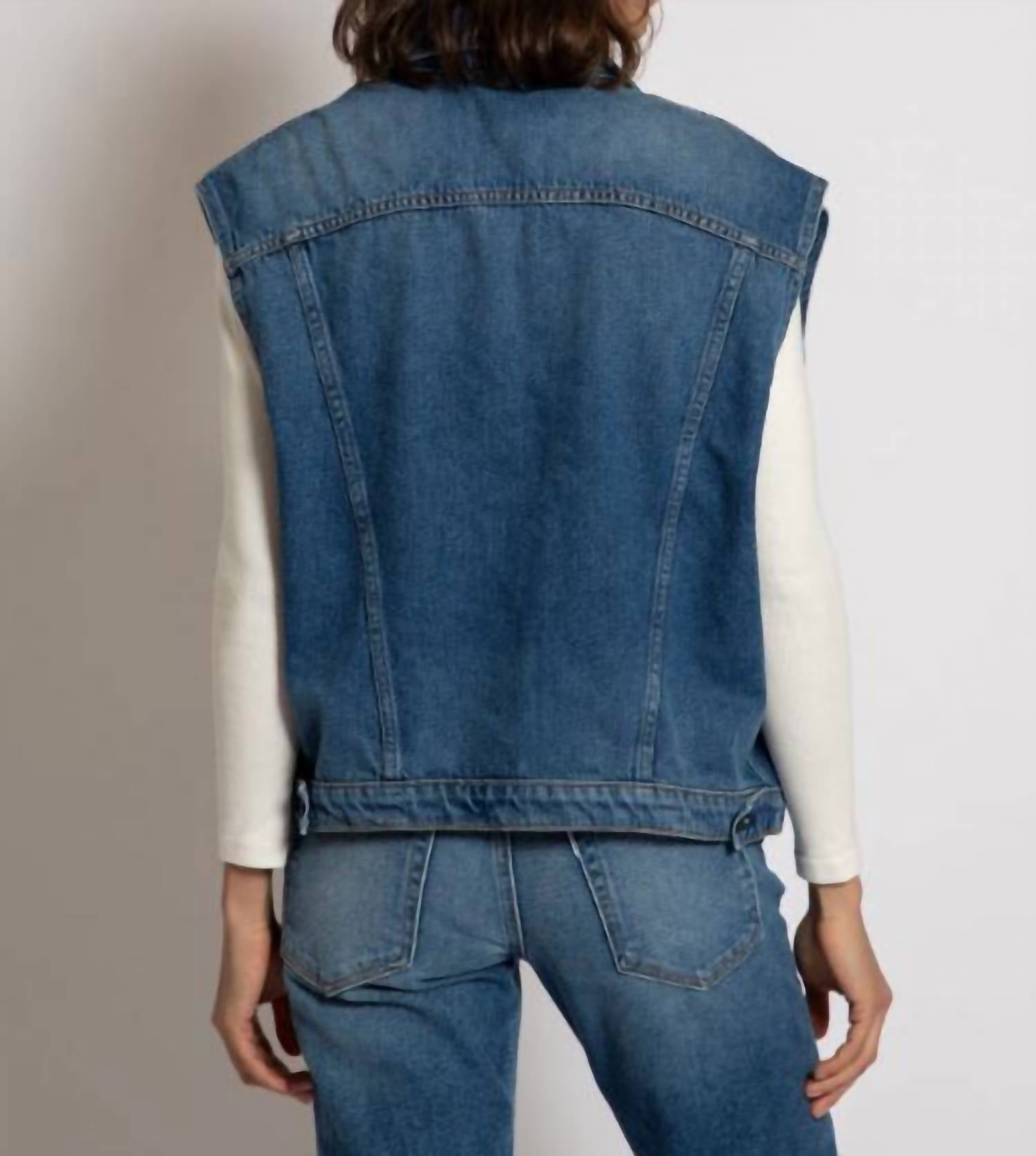 Askk Ny - Oversized Denim Vest