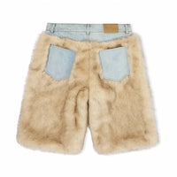 Kidsuper - Fur Denim Shorts