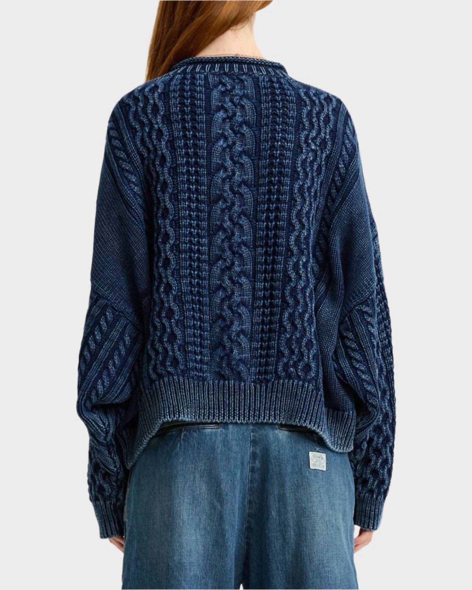 Denimist - Oversized Rolled Neck Sweater