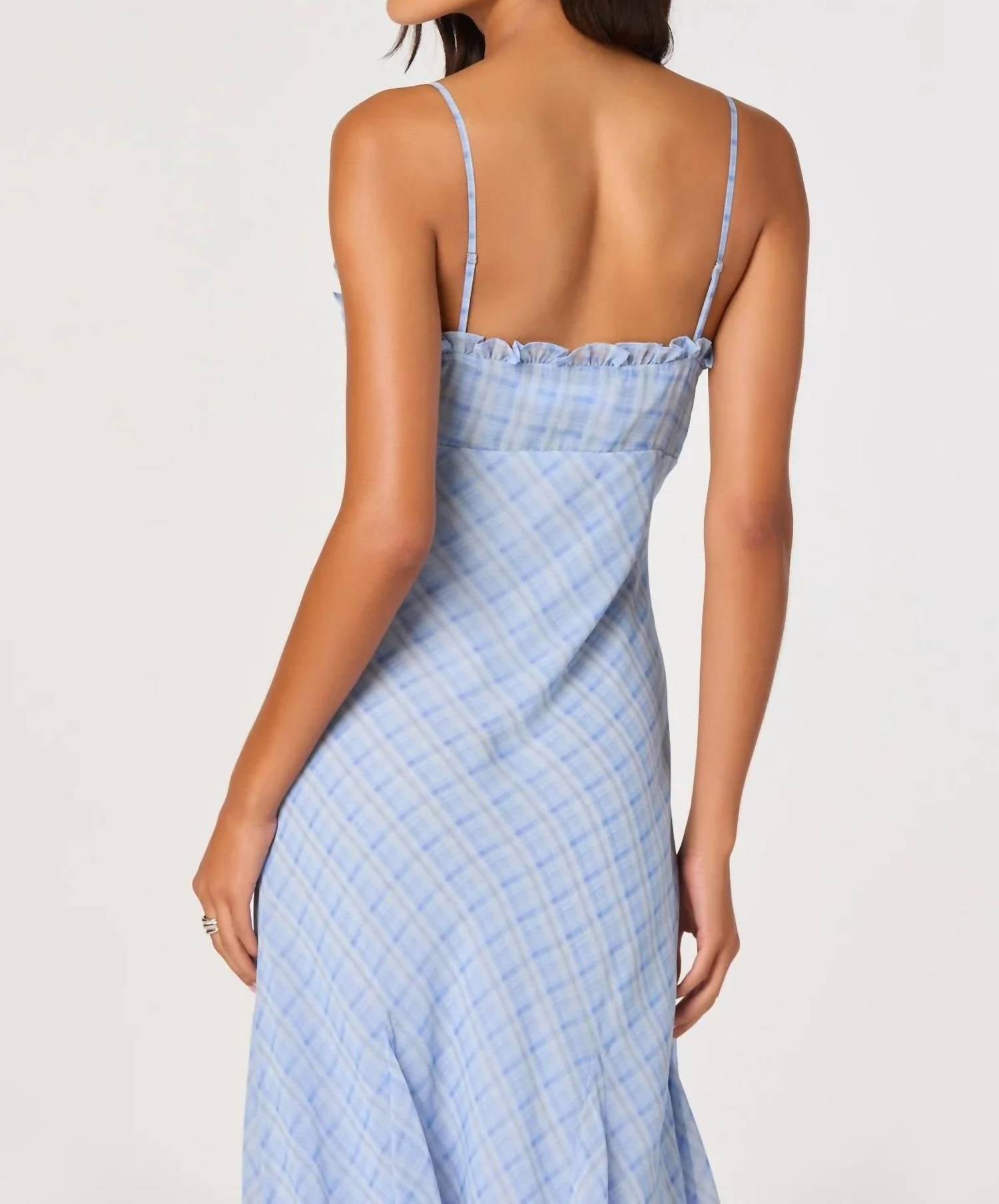 Astr - Maeryn Ruffle Trim Maxi Dress