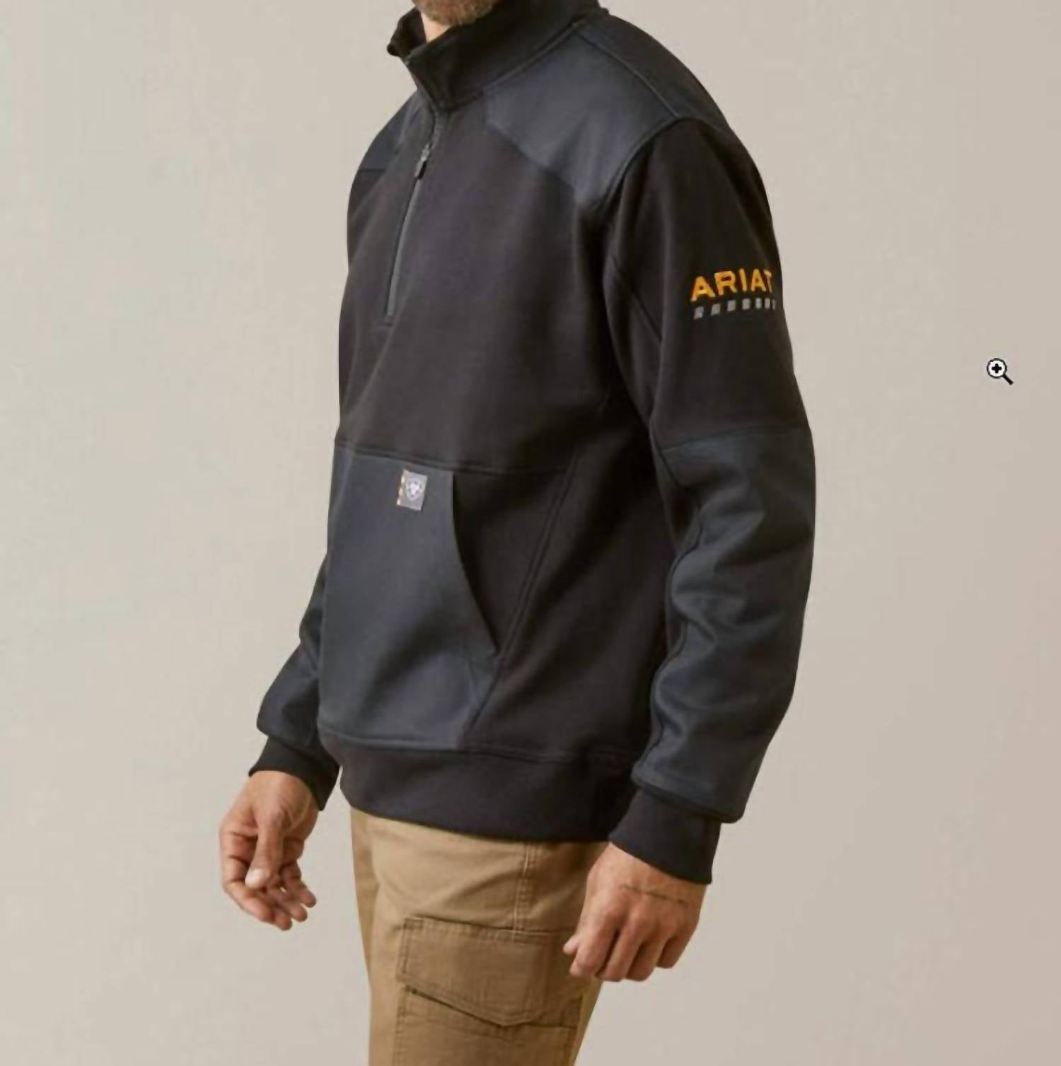 Ariat - Men's Rebar Workman Duracanvas Zip Sweatshirt