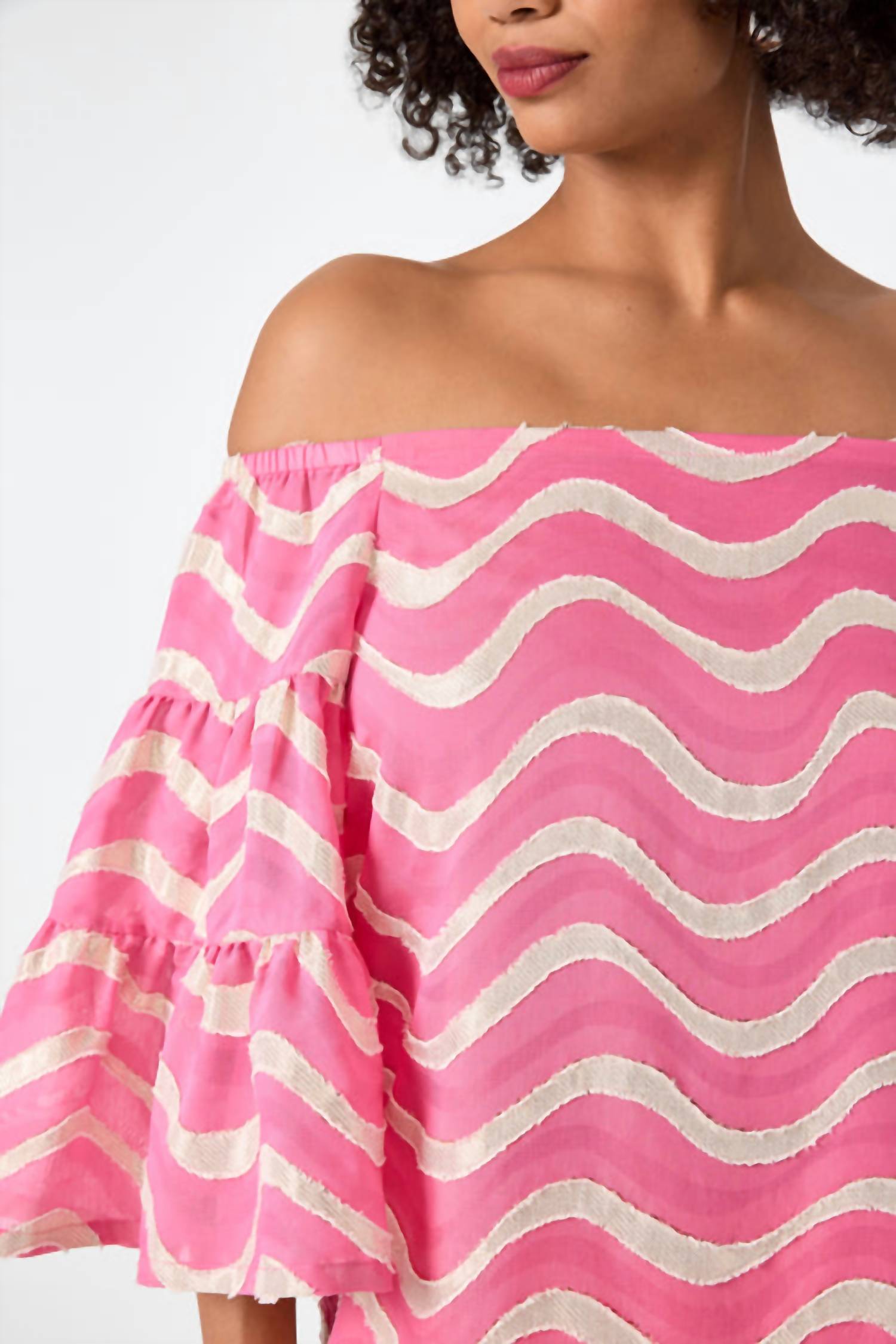 Trina Turk - Garnish Off-Shoulder Top