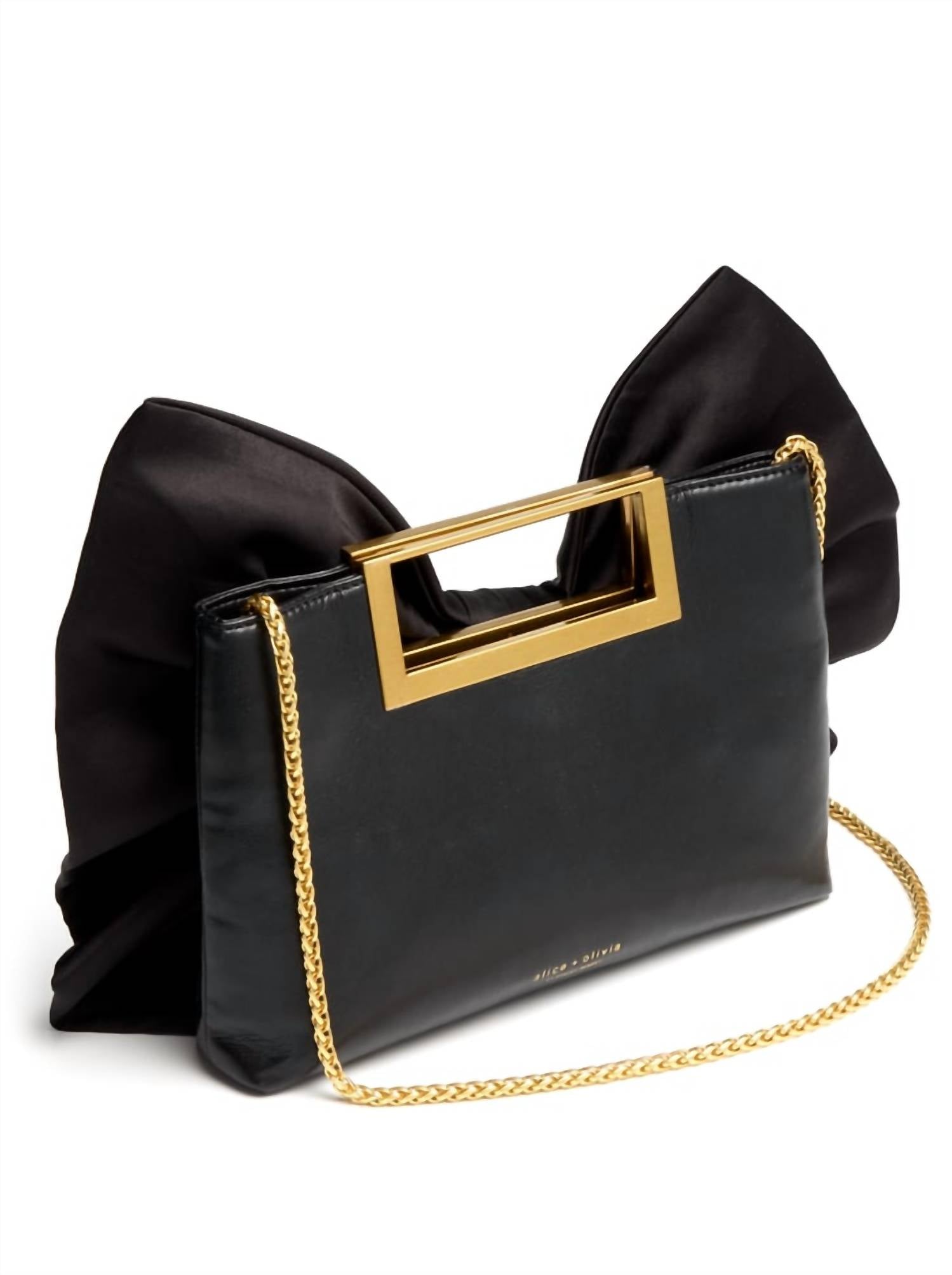 Alice + Olivia - Women's Raven Bow Bag