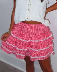 Entro - Grace Ruffle Mini Skirt