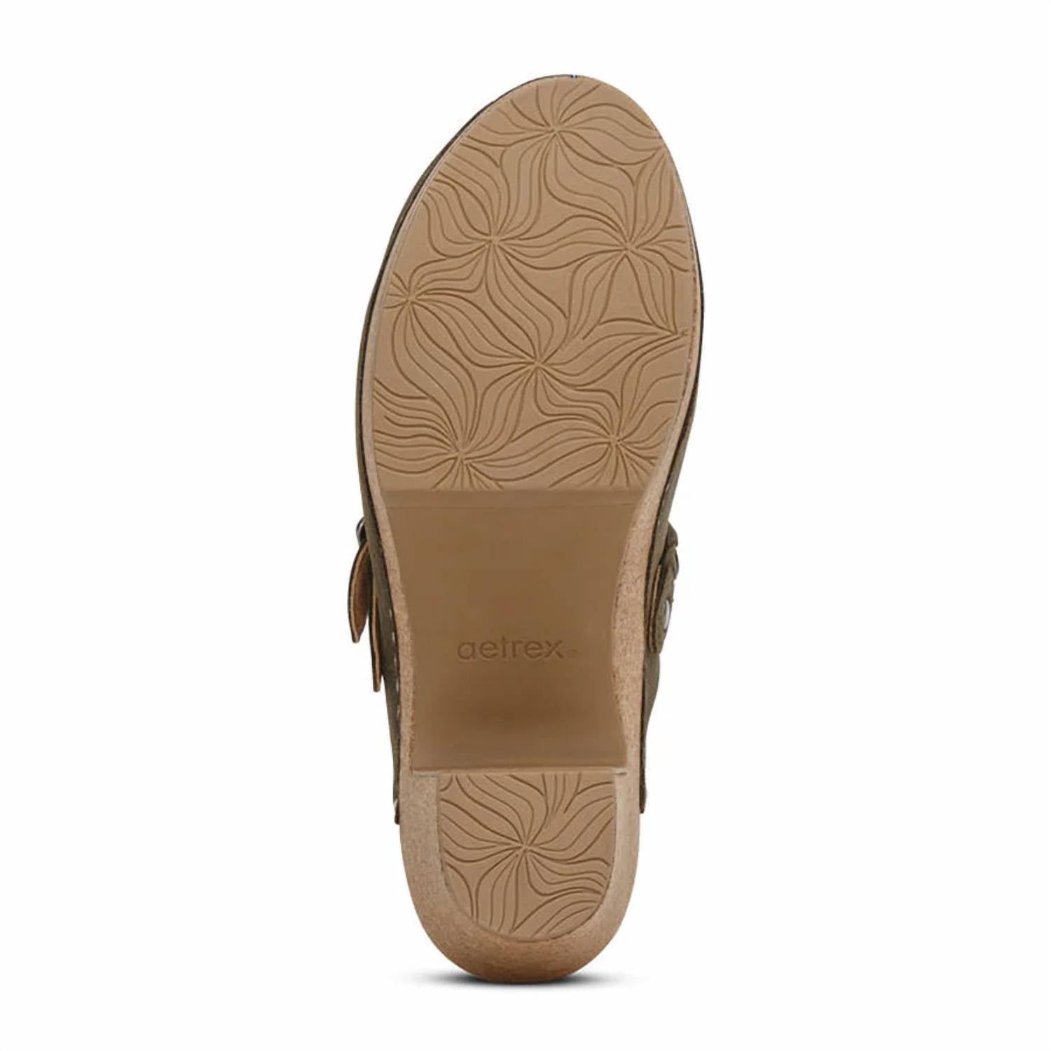 Aetrex Women's Corey Clog in olive - women's shoe - view 6