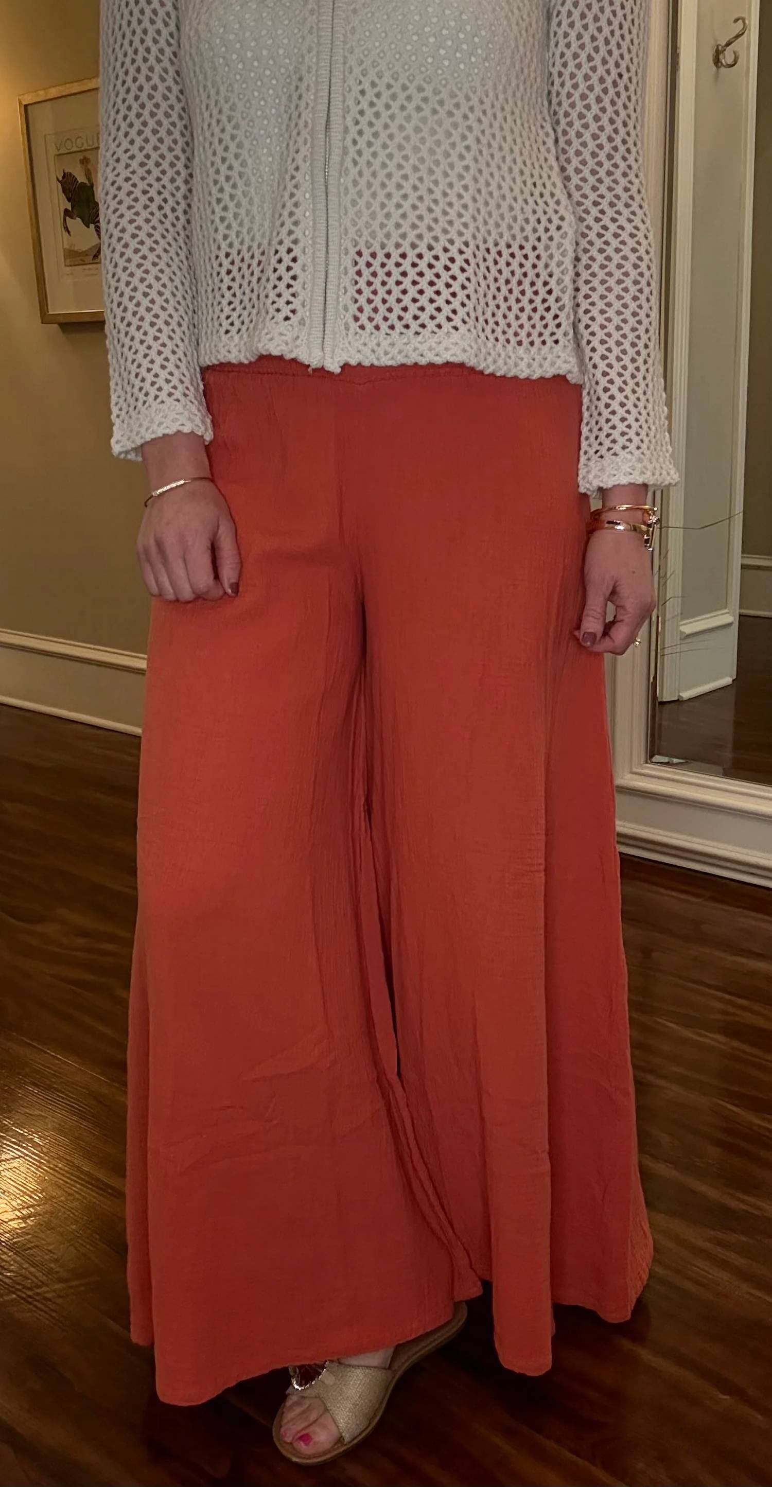 Elan - Women's Smocked Waist Pants