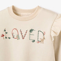 Elegant Baby - Rainy Day Loved Flutter Sleeve Pullover