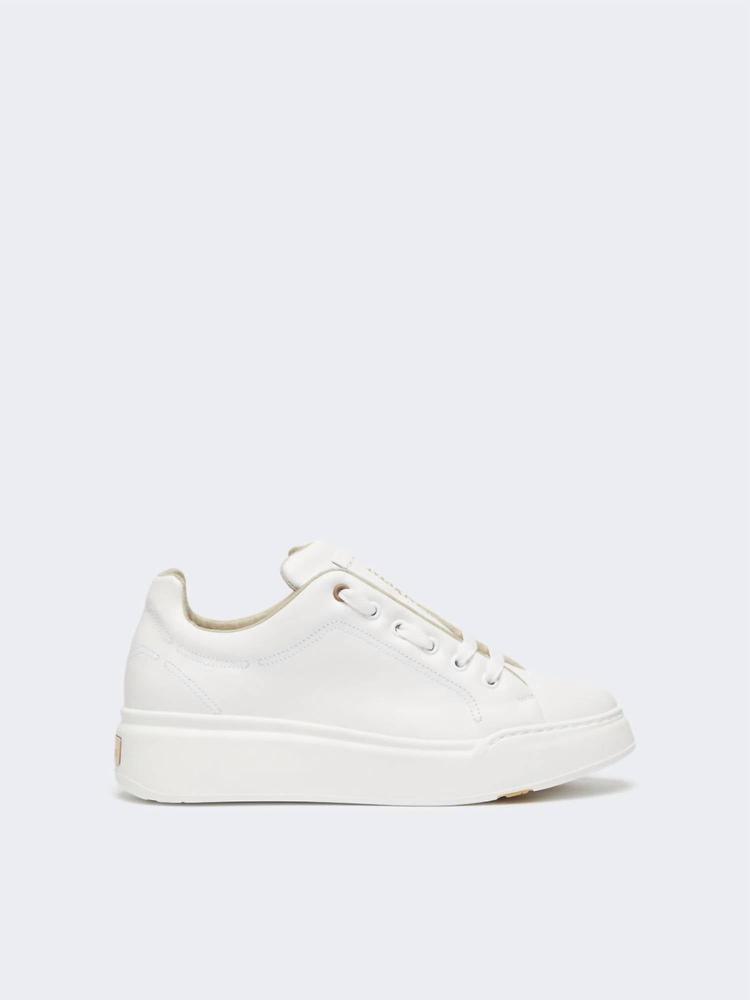 MaxMara Women's Maxiv Sneakers in optical white - women's sneaker - alternate view