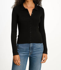 Velvet By Graham & Spencer - Nikki Lux Cotton Cashmere Cardigan