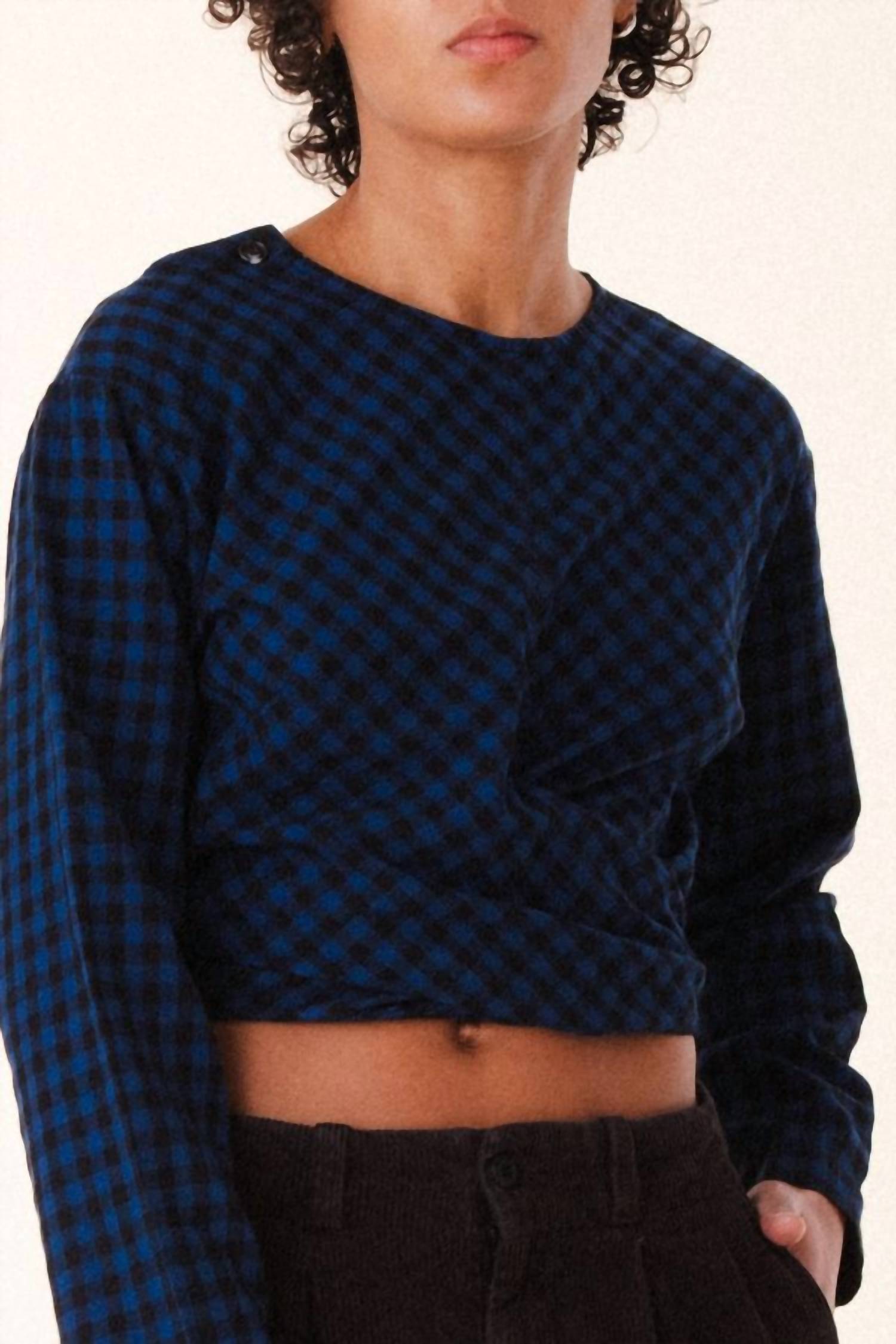 Prairie Underground - Twisted Long Sleeve Blouse