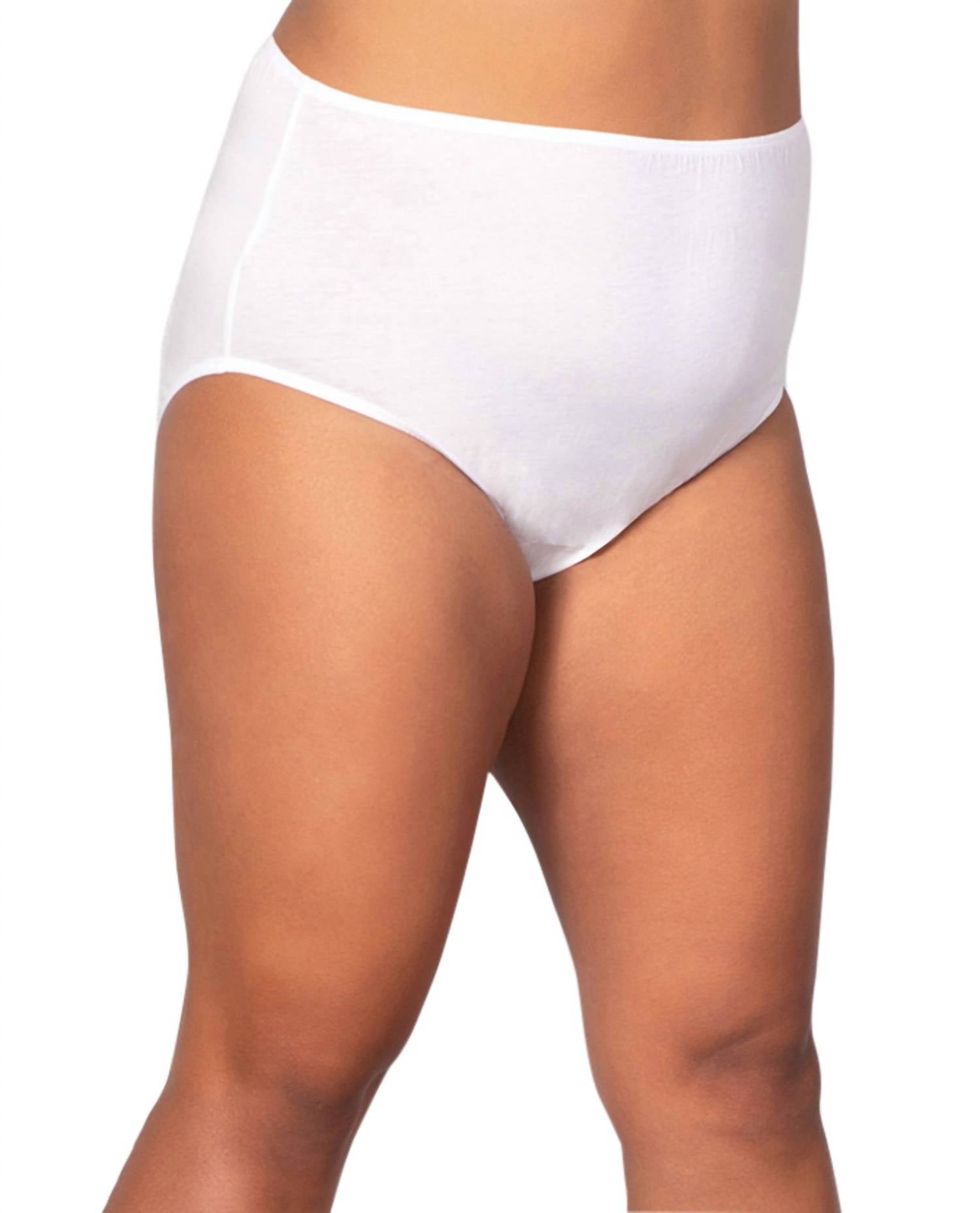 On The Plus Side - Plus Size Cotton Solid Panties