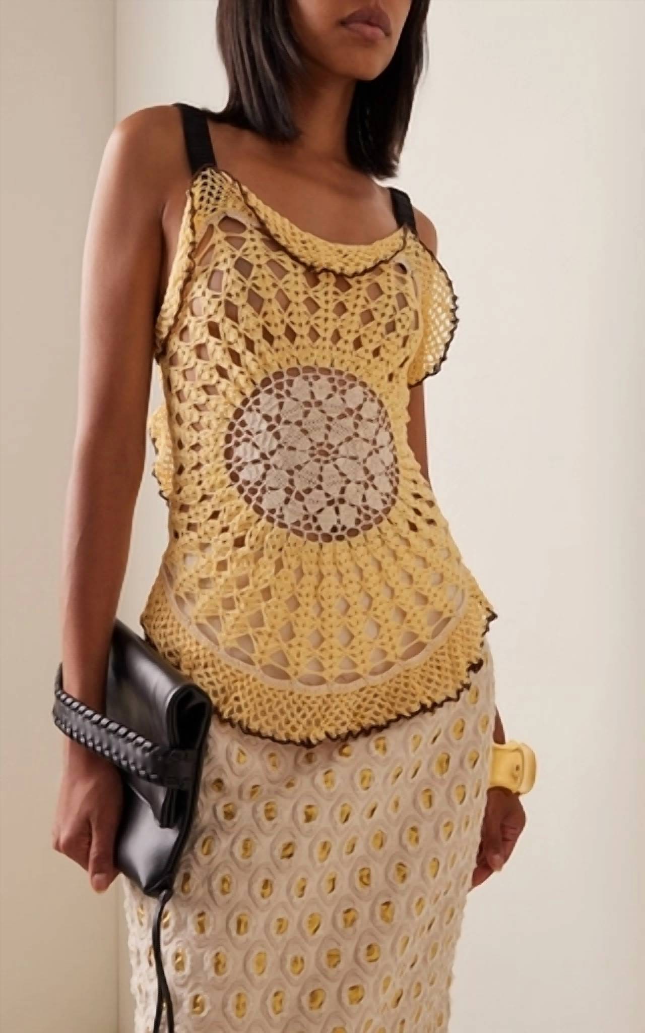 Diotima - Toile Doilie Crochet Top
