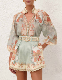 Zimmermann - Daylight High Neck Blouse