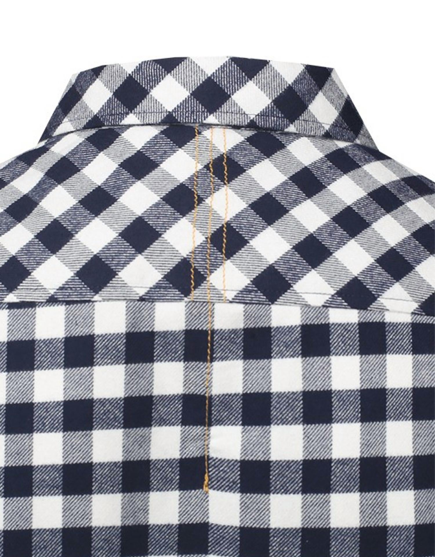 Zexi - Men's Printed Flannel Long Sleeve