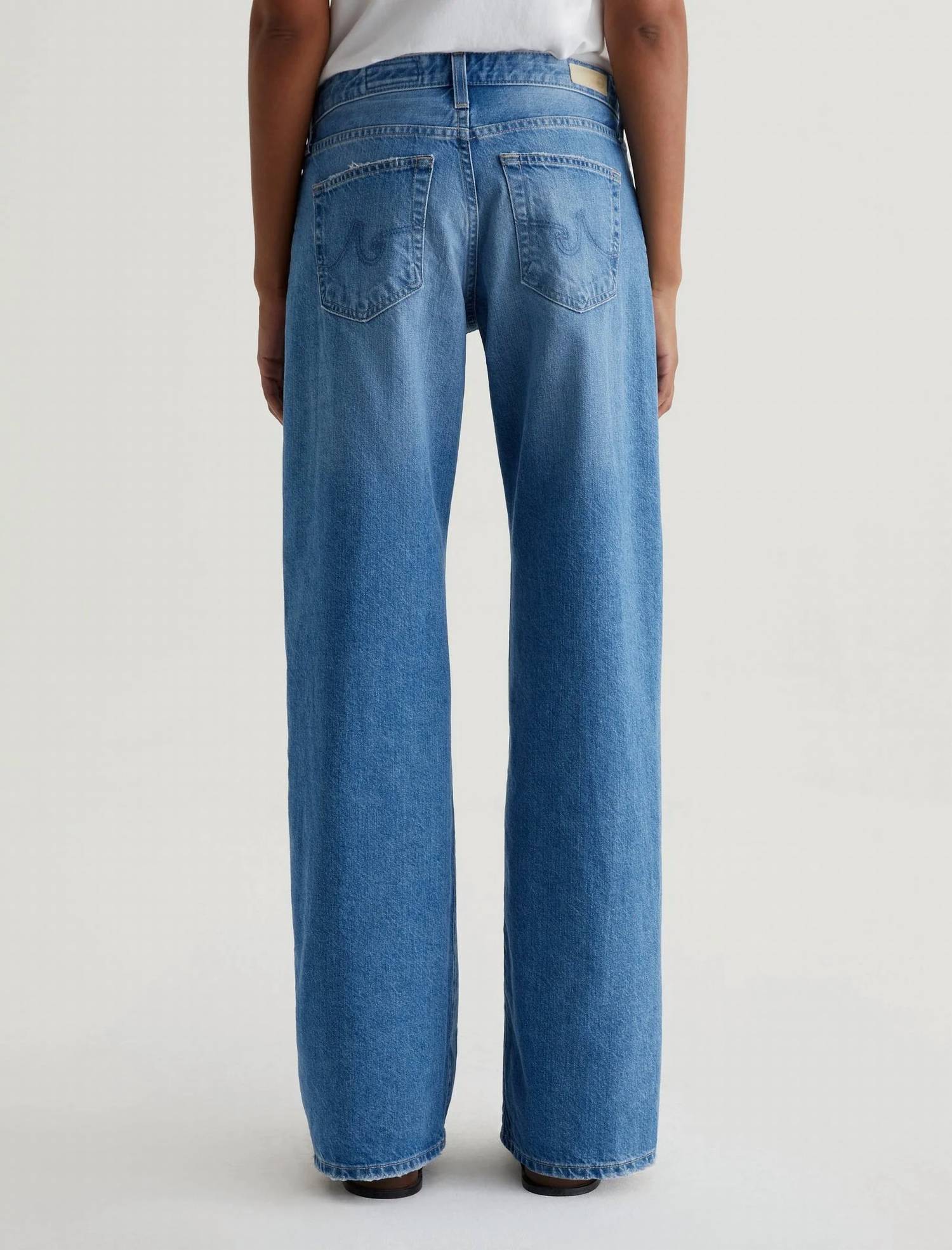 Ag Jeans - Adria Low-rise Wide Leg Jeans