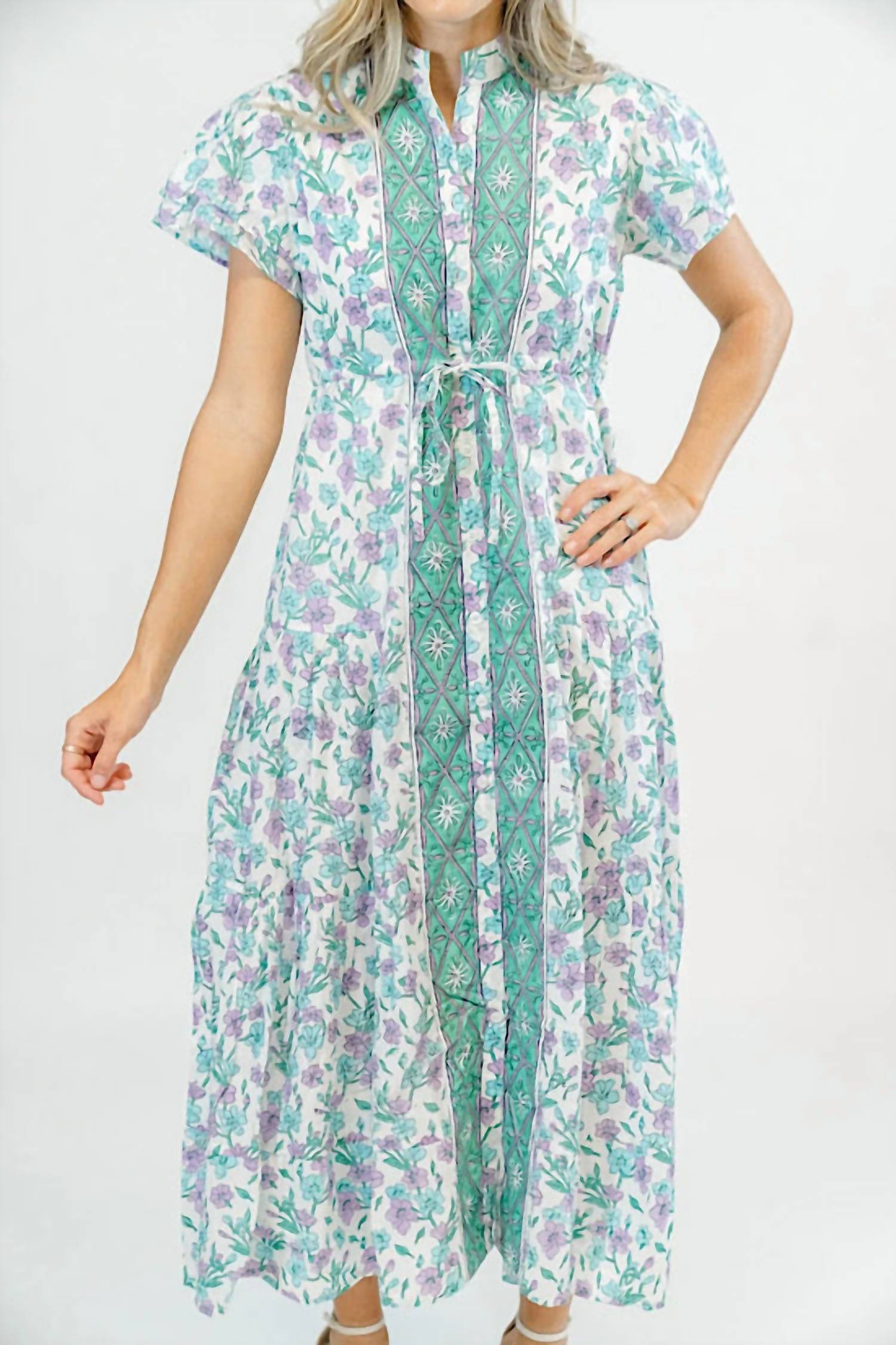 Victoria Dunn - Magnolia Flutter Midi Dress