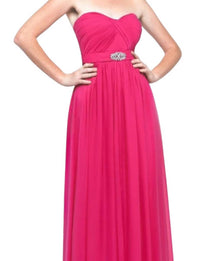Last Dress - Strapless Chiffon Dress