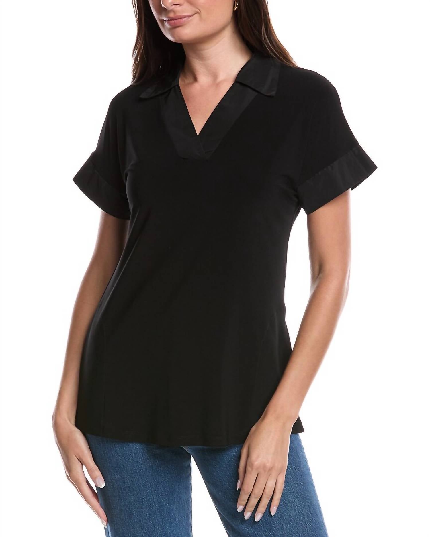 Joseph Ribkoff - Silky Knit & Memory Boxy Top
