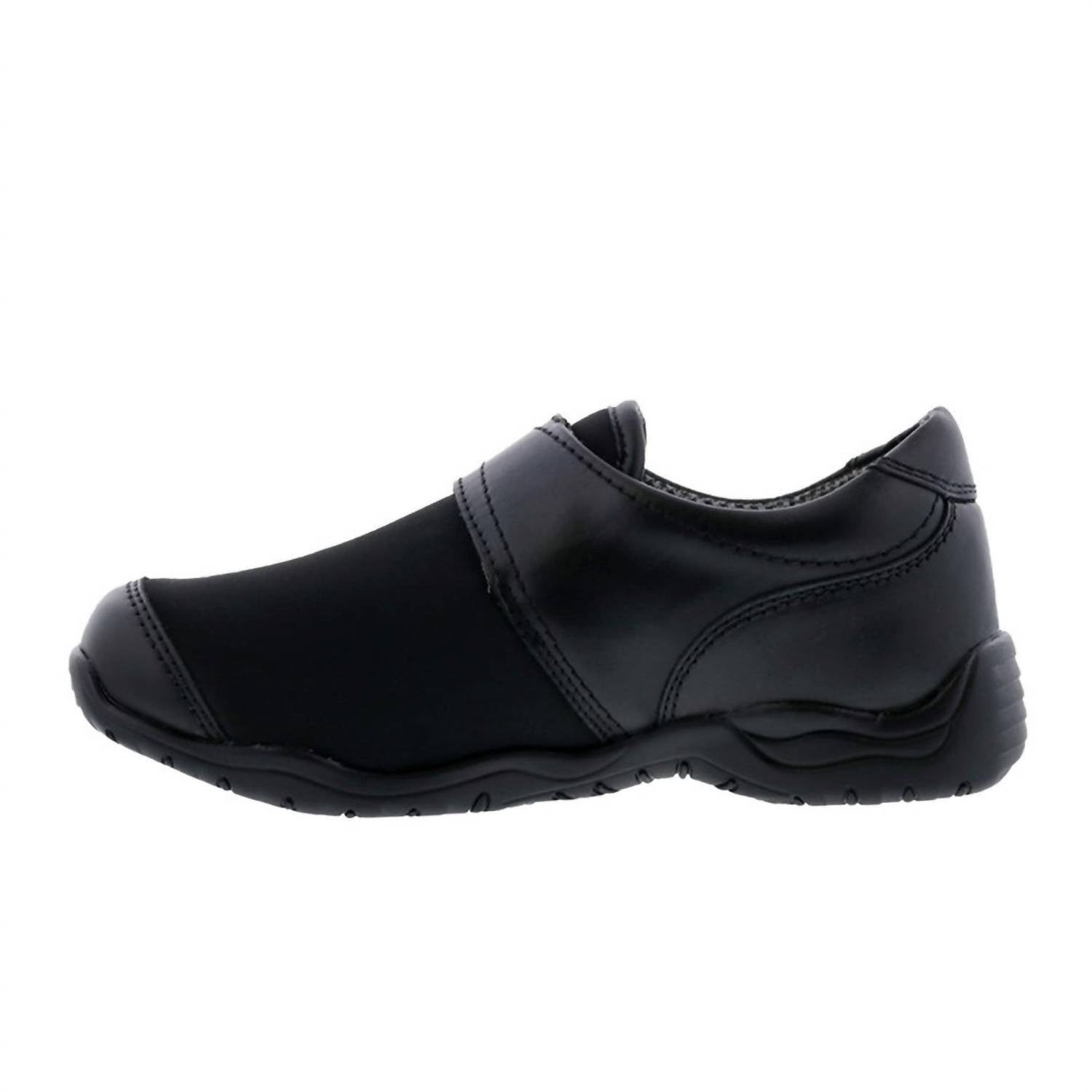 DREW Women's Antwerp Heritage Shoe in black - women's shoe - detail view